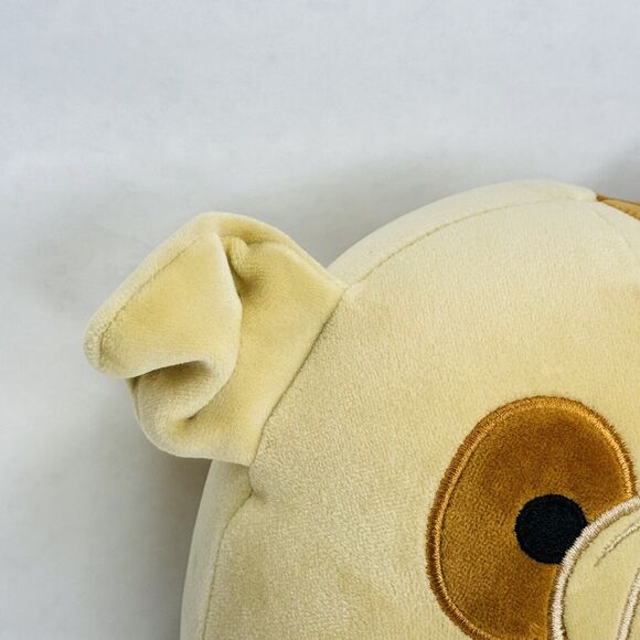 Squishmallow Griz the Bulldog Tan Brown 7" NEW - Picture 5 of 12